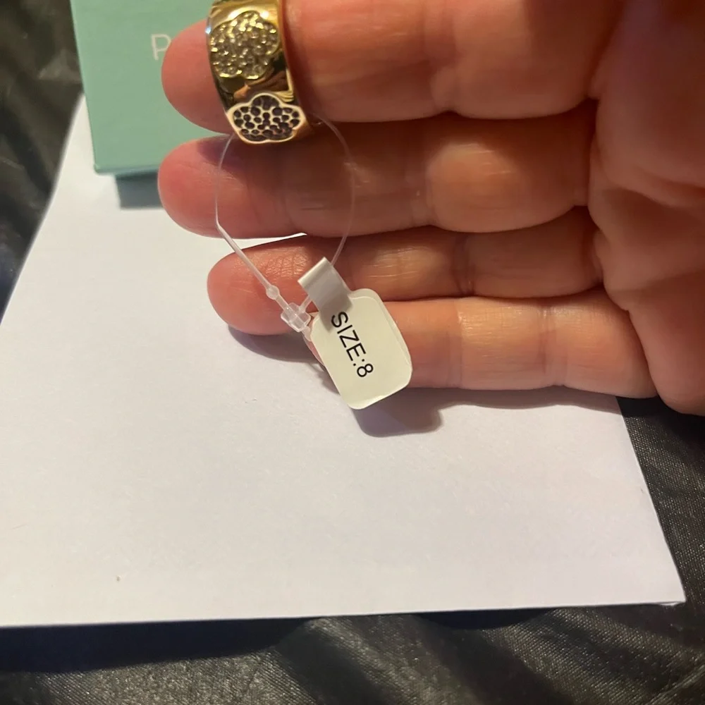 Park Lane Gold Ring with Blue and Purple Gems
NWT - Picture 2 of 3